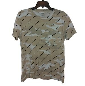 PINK Ladies Crew Neck Short Sleeve Graphic Tee- XS